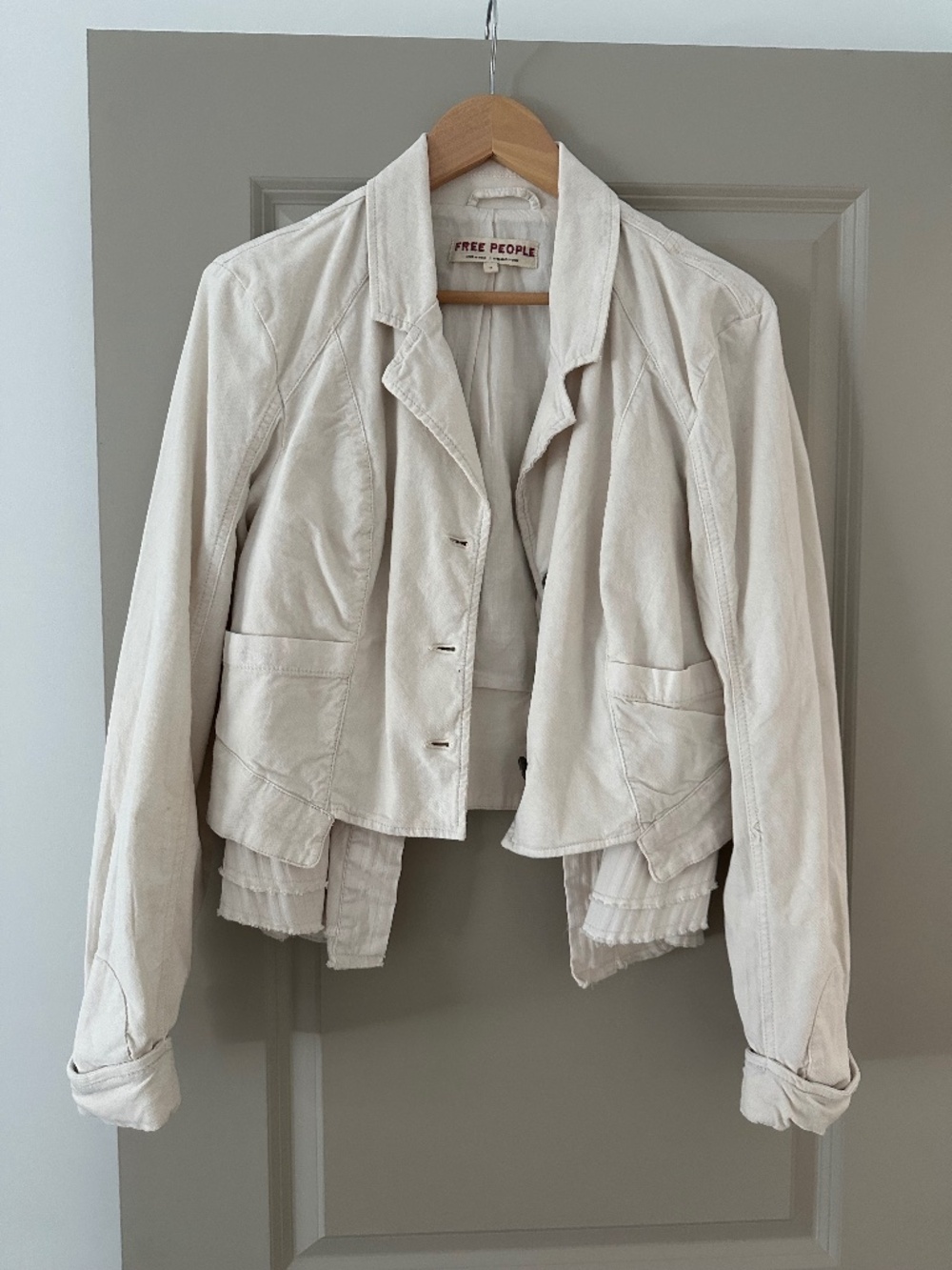 Free people cropped jacket